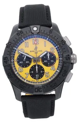 Breitling Avenger SB0147101I1X2 44mm Black ceramic Yellow