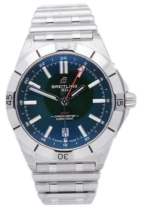 Breitling Chronomat A32398101L1A1 40mm Stainless steel Green