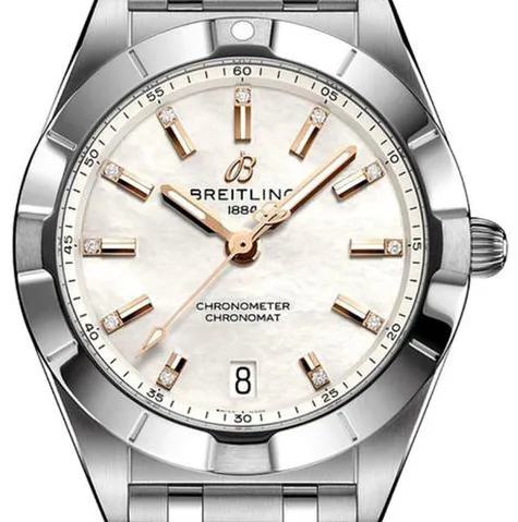 Breitling Chronomat A77310101A4A1 32mm Stainless steel Champagne