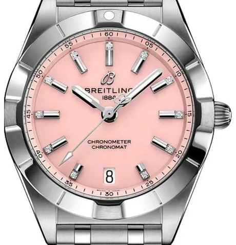 Breitling Chronomat A77310101K1A1 32mm Stainless steel Rose