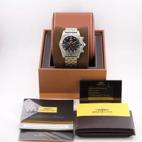 Breitling Chronomat AB0412 47mm Stainless steel Black 1