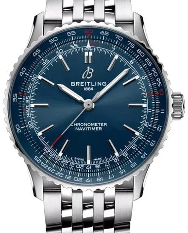 Breitling Navitimer A17329161C1A1 41mm Stainless steel Blue