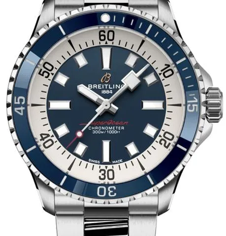 Breitling Superocean A17375E71C1A1 42mm Stainless steel Blue