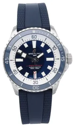 Breitling Superocean A17375E71C1S1 42mm Stainless steel Blue