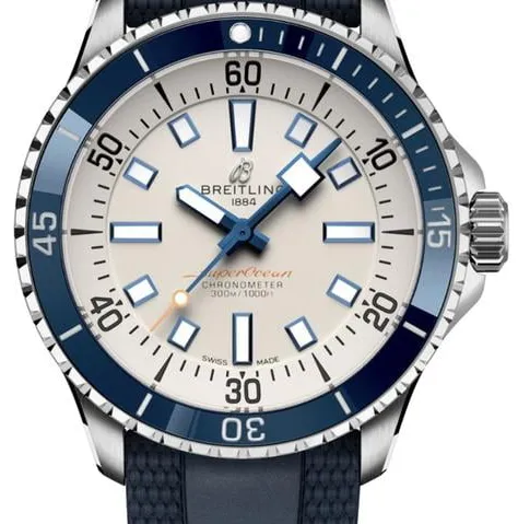 Breitling Superocean A17375E71G1S1 42mm Stainless steel White