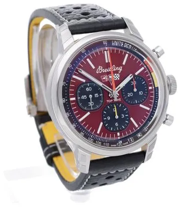 Breitling Top Time AB01761A1K1X1 41mm Stainless steel Red 6