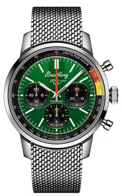 Breitling Top Time AB01762A1L1A1 41mm Stainless steel Green