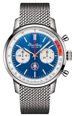 Breitling Top Time AB01763A1C1A1 41mm Stainless steel Blue