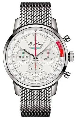 Breitling Top Time AB01766A1A1A1 41mm Stainless steel White