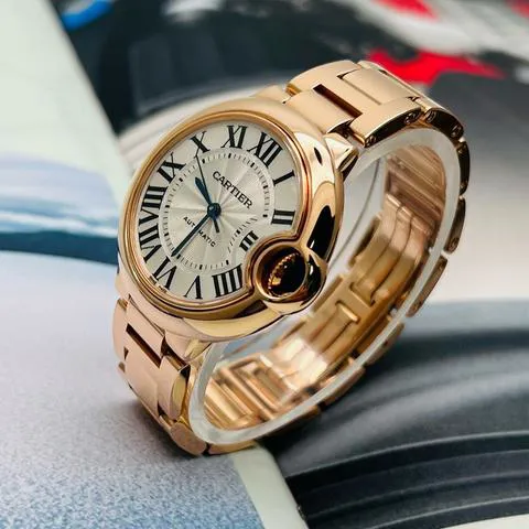 Cartier Ballon Bleu 33mm W6920096 33mm Rose gold White 4