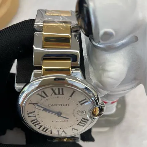 Cartier Ballon Bleu 42mm W69009Z3 42mm Yellow gold and Stainless steel Silver 4