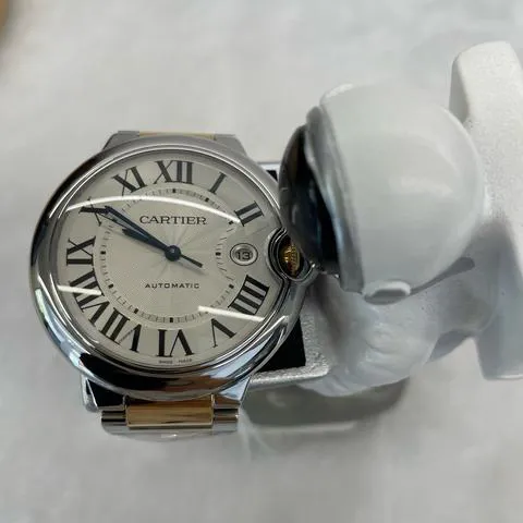 Cartier Ballon Bleu 42mm W69009Z3 42mm Yellow gold and Stainless steel Silver 5