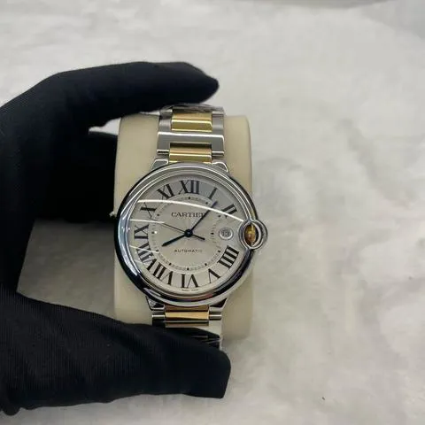 Cartier Ballon Bleu 42mm W69009Z3 42mm Yellow gold and Stainless steel Silver 6