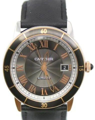 Cartier Ronde de Cartier W2RN0005 42mm Yellow gold and Stainless steel Gray