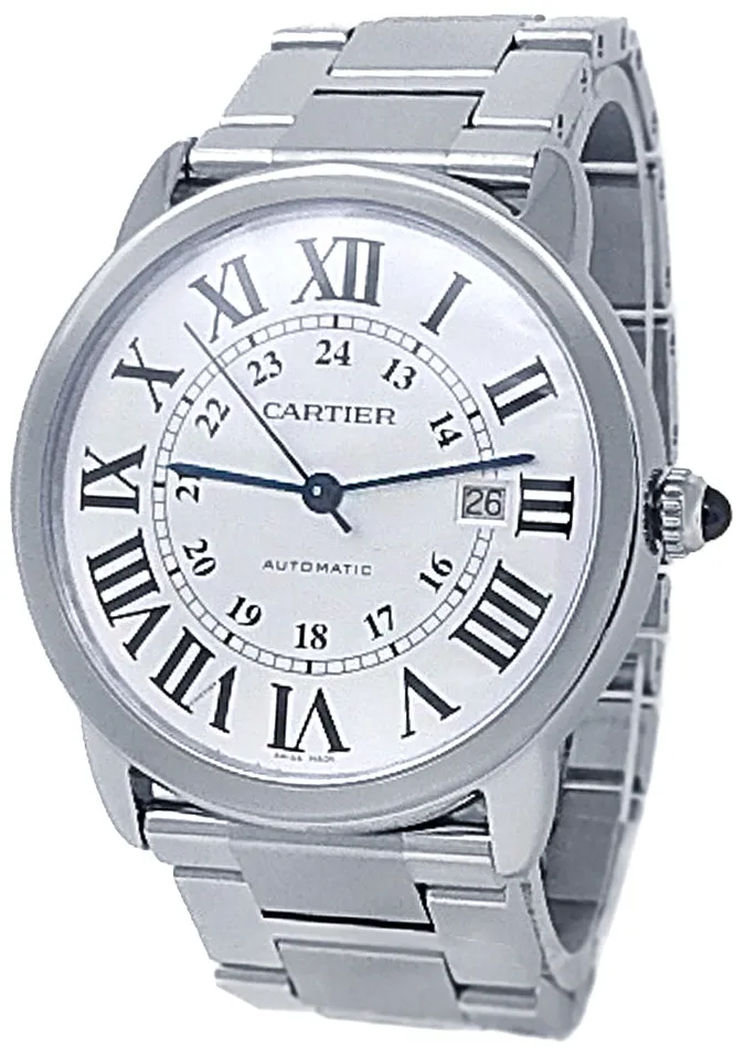 Cartier Ronde Solo de Cartier W6701011 42mm Stainless steel Silver