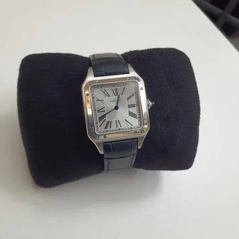 Cartier Santos Dumont WSSA0022 43.5mm Stainless steel Silver 5