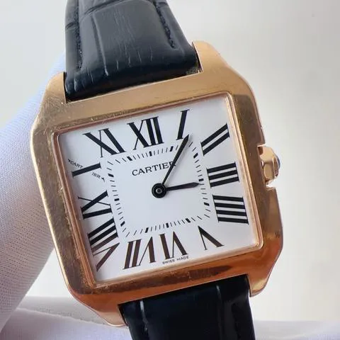 Cartier Santos W2009251 Rose gold Silver