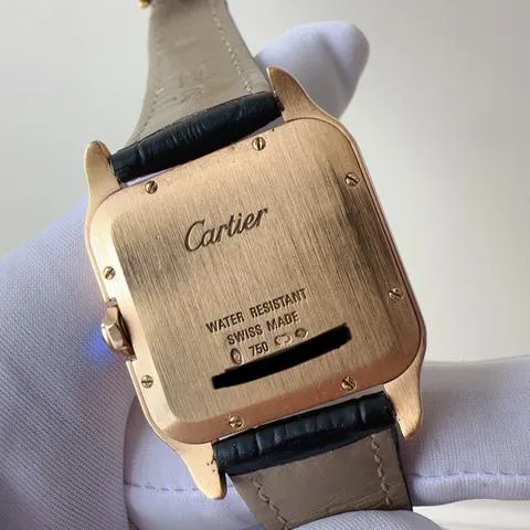 Cartier Santos W2009251 Rose gold Silver 4