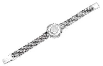 Chopard Happy Diamonds 4066 27mm White gold Silver 3