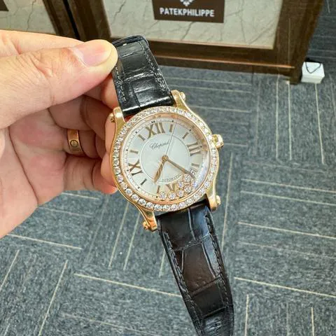 Chopard Happy Sport 274808-5003 36mm Rose gold White 3