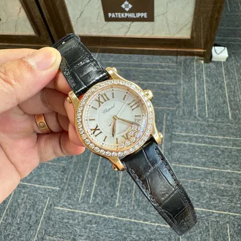 Chopard Happy Sport 274808-5003 36mm Rose gold White 4