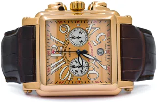 Franck Muller Conquistador Cortez King 10000CC 18k rose gold Salmon