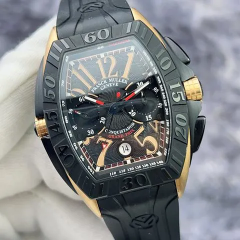 Franck Muller Conquistador 8900 CC GP 57mm Rose gold Black