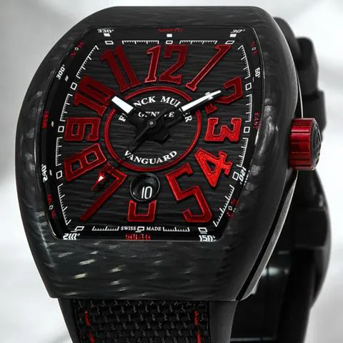 Franck Muller Vanguard V 45 SC DT  NR (NR) 44mm Carbon fiber Black 2