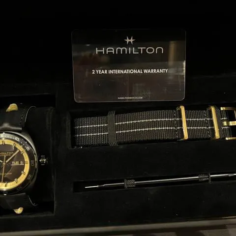 Hamilton American Classic H35425730 42mm Stainless steel and Black PVD Black 1