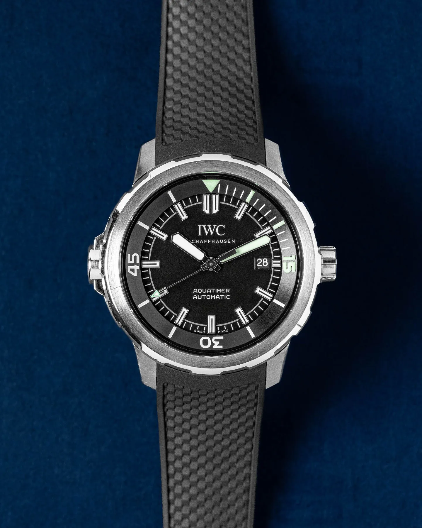 IWC Aquatimer Automatic IW329001 42mm Stainless steel Black