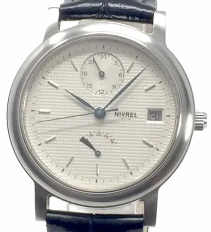 Nivrel N.410.001A 36mm Stainless steel White