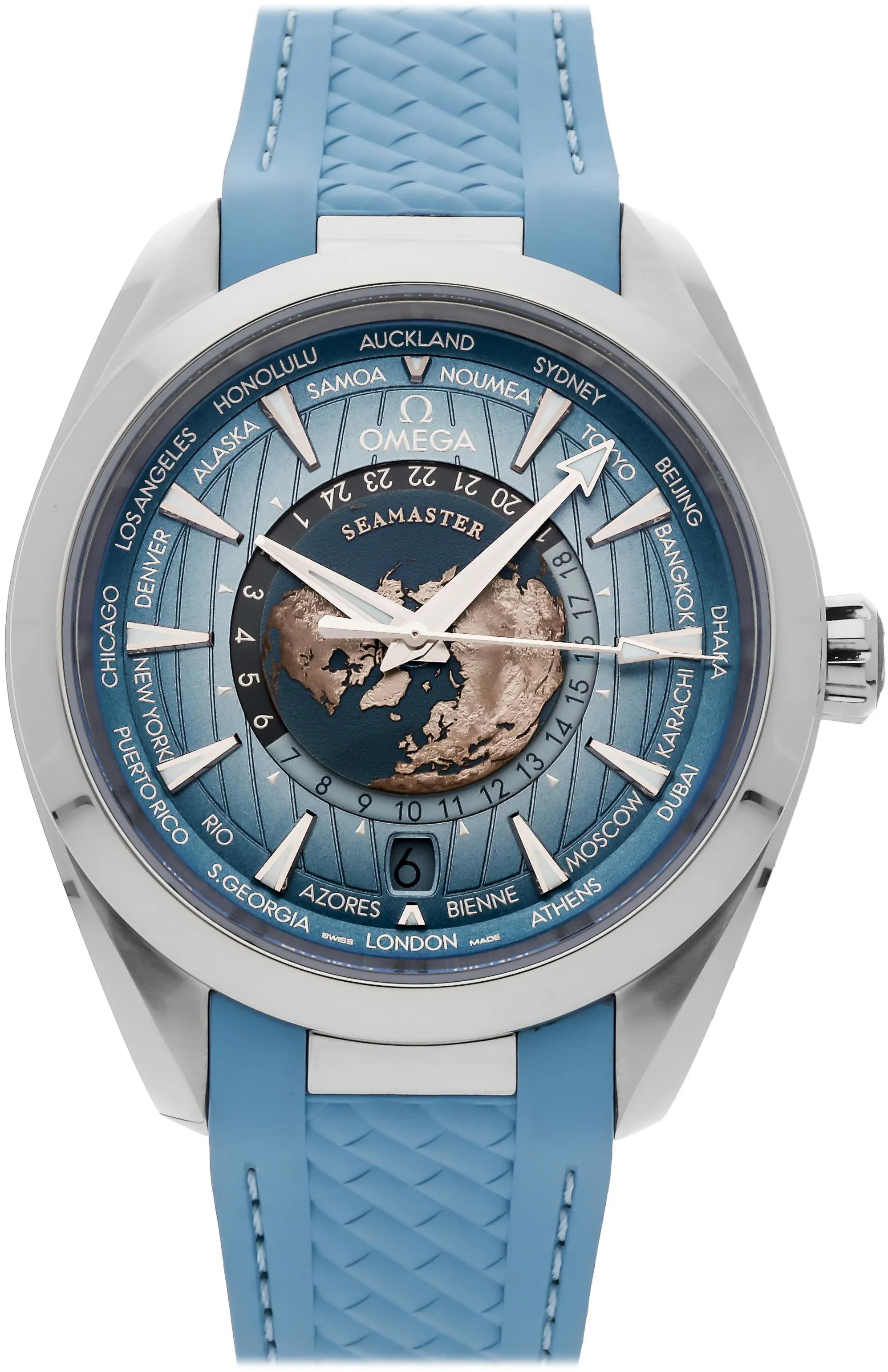 Omega Aqua Terra 150M 220.12.43.22.03.002 43mm Stainless steel Blue