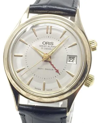 Oris Wrist Alarm DATUM 420-7387 34mm Stainless steel Black