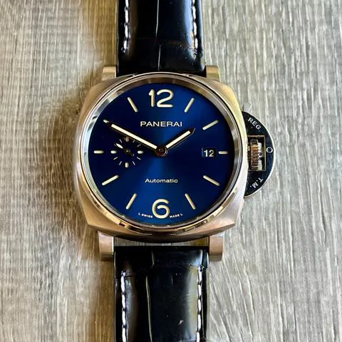 Panerai Luminor Due PAM 00927 42mm Titanium Blue