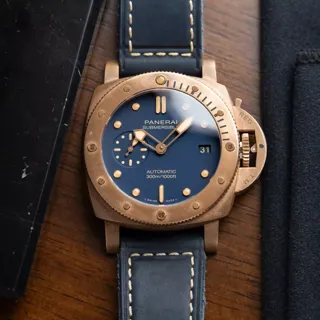 Panerai Luminor PAM01074 Bronze Blue