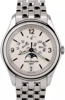 Patek Philippe Annual Calendar 5146/1G-001 White gold Beige