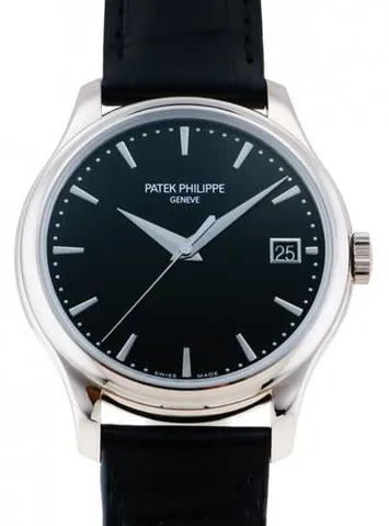 Patek Philippe Calatrava 5227G-010 39mm White gold Black