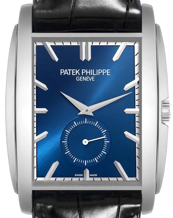 Patek Philippe Gondolo 5124G-011 33.5mm White gold Blue