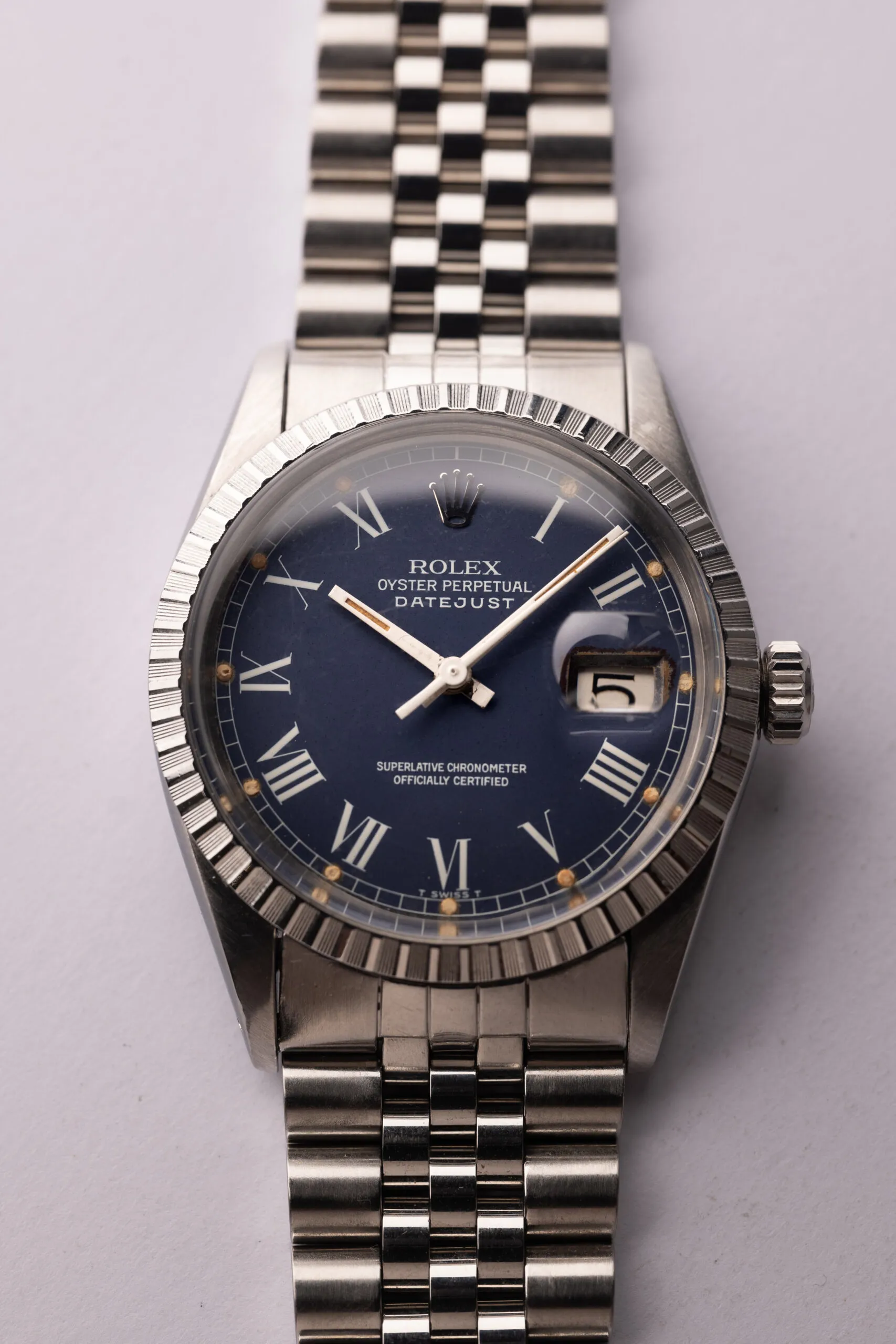 Rolex Datejust 36 16030 Stainless steel Blue 2