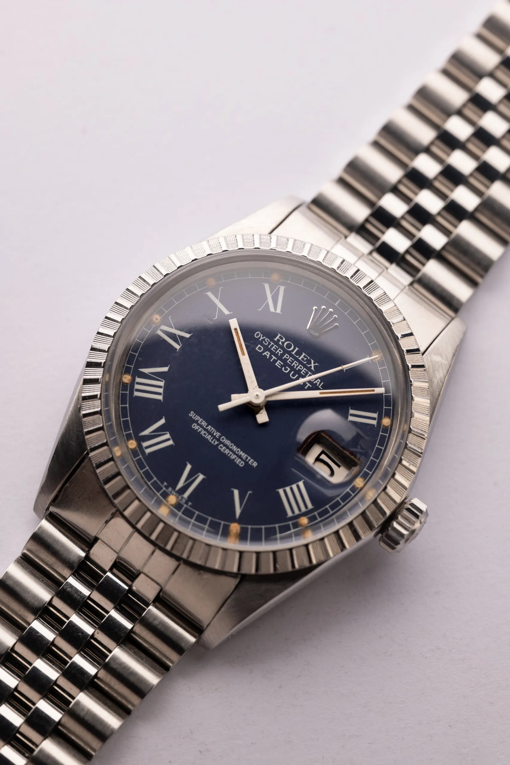 Rolex Datejust 36 16030 Stainless steel Blue 3