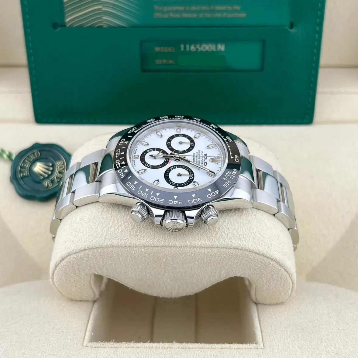 Rolex Daytona 116500LN-0001 40mm Stainless steel White 2