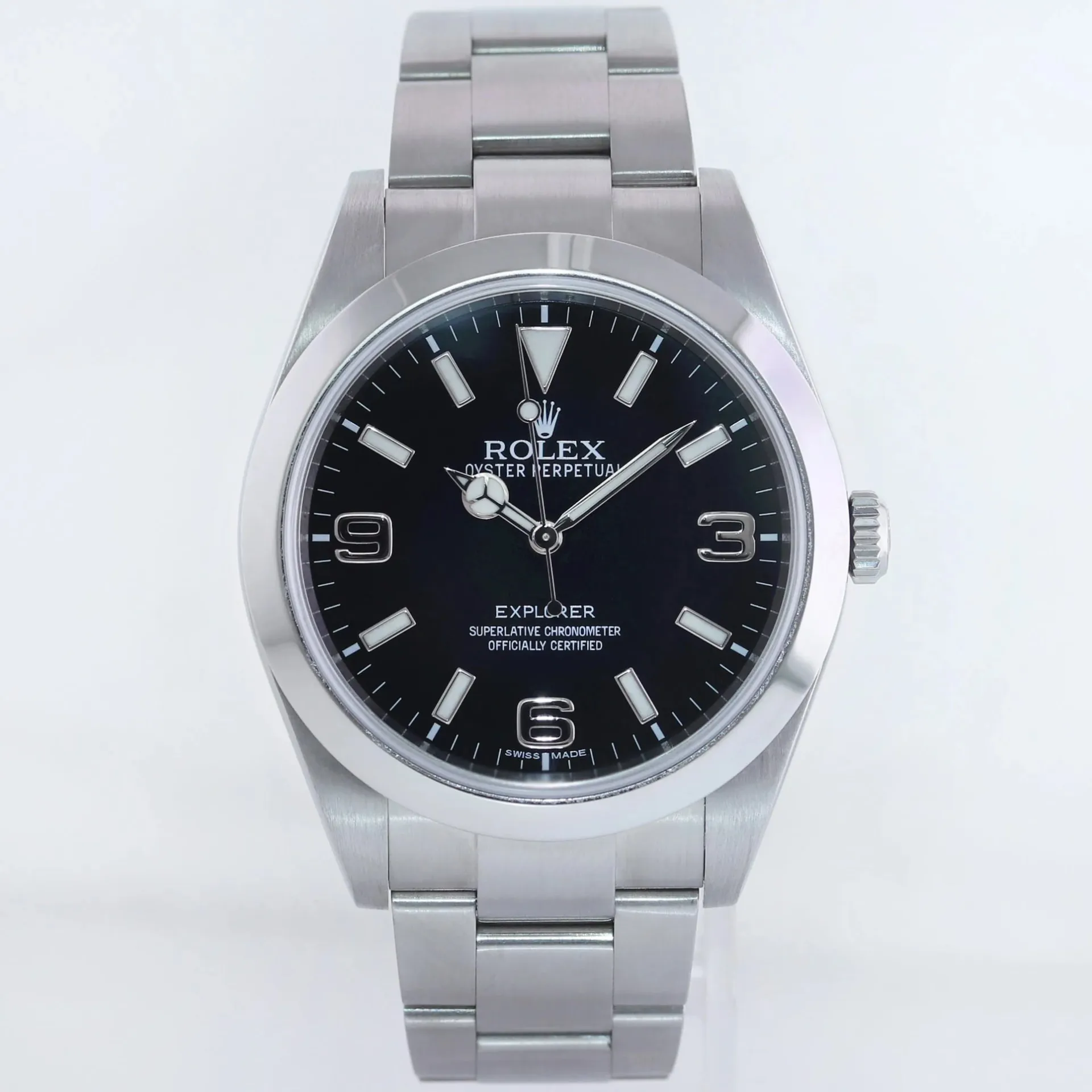 Rolex Explorer 214270-0001 39mm Stainless steel Black