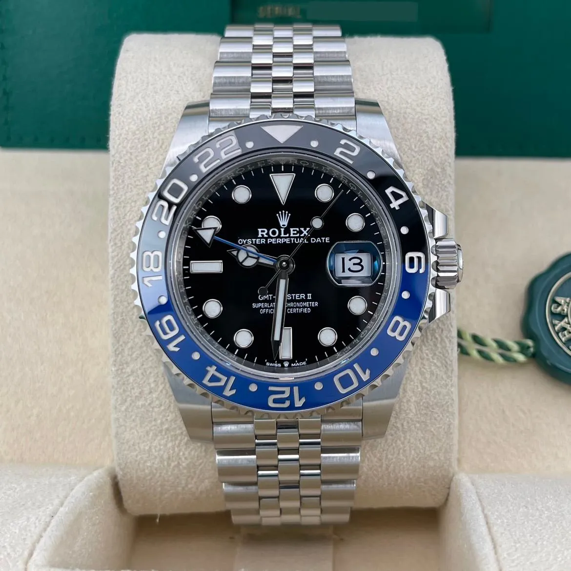 Rolex GMT-Master II 126710BLNR-0002 40mm Oystersteel Black