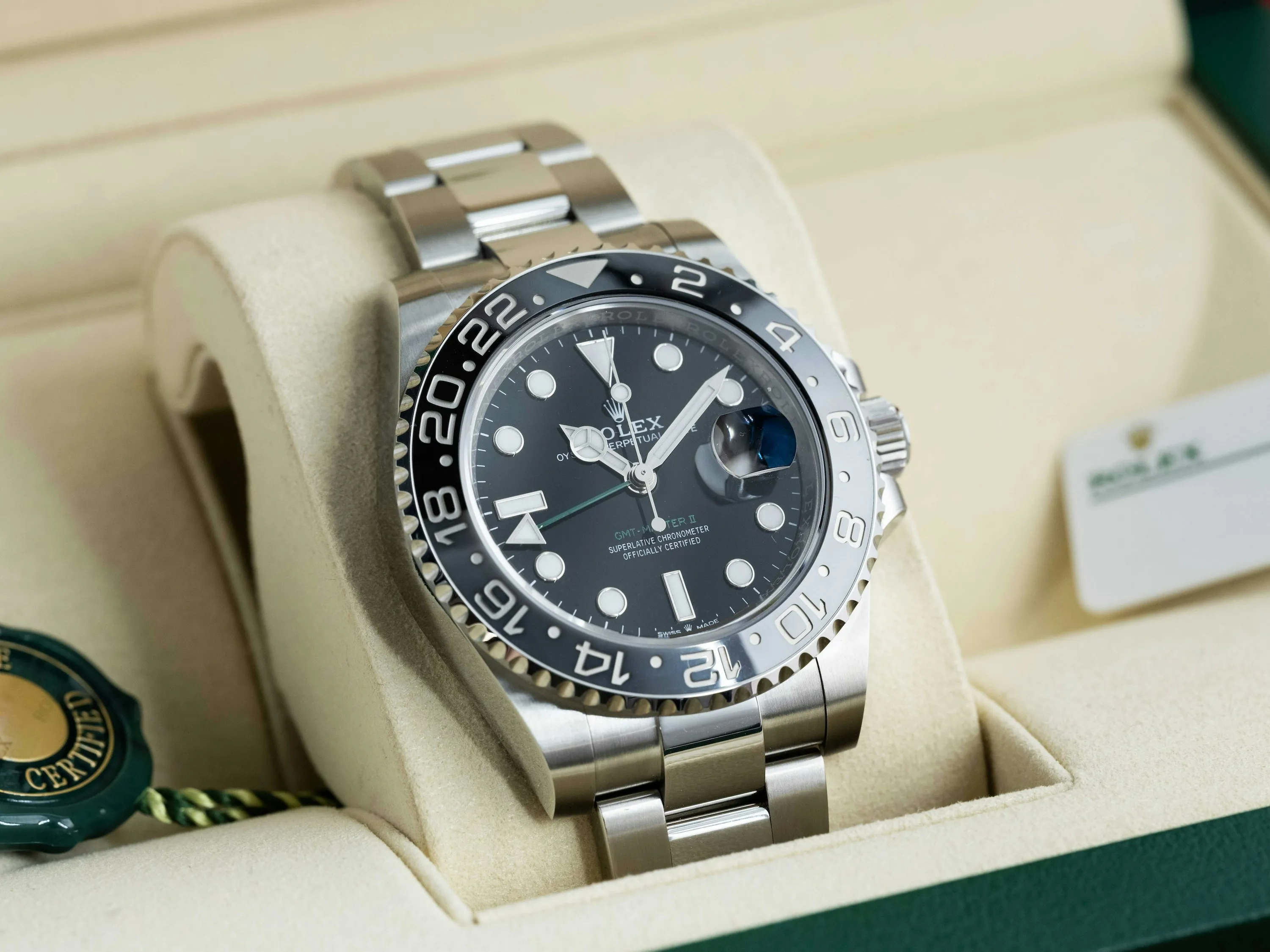 Rolex GMT-Master II 126710GRNR 40mm Stainless steel Black 15