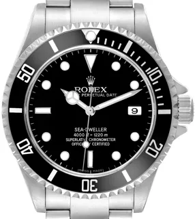 Rolex Sea-Dweller 4000 16600 Stainless steel Black