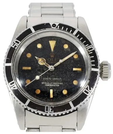 Rolex Submariner 6538 38mm Stainless steel Black