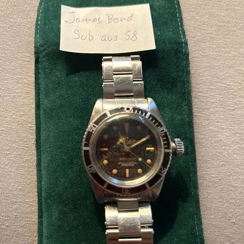 Rolex Submariner 6538 38mm Stainless steel Black 12