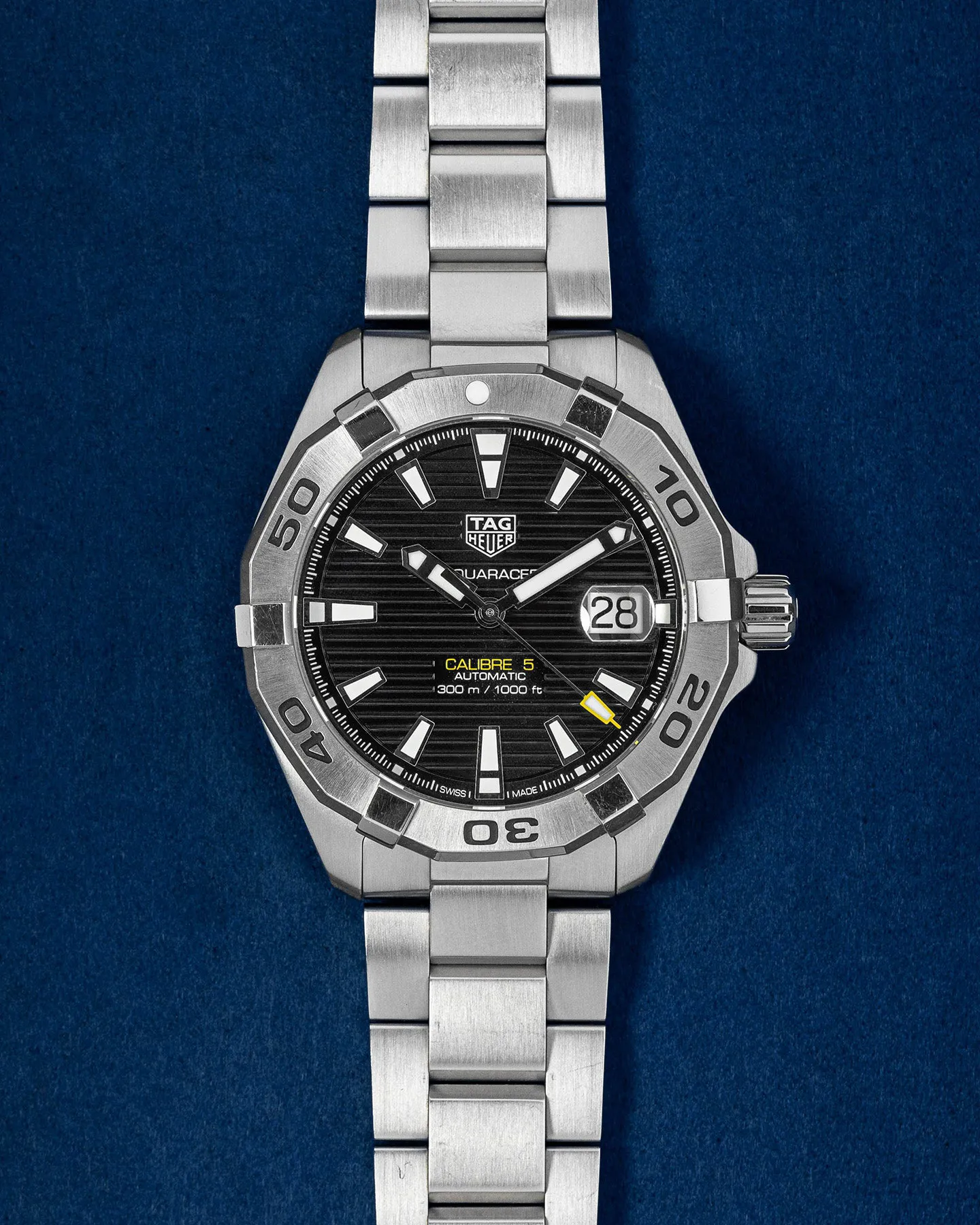 TAG Heuer Aquaracer WBD2110 41mm Stainless steel Black