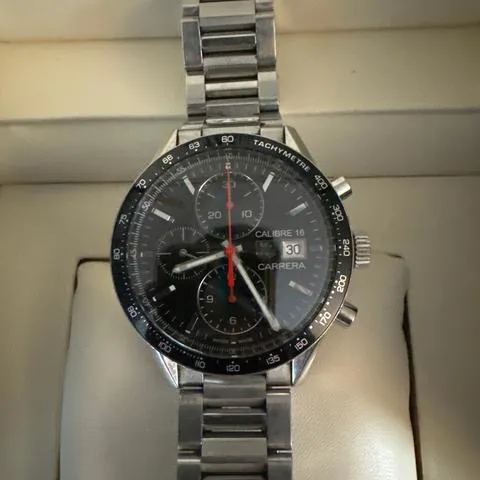 TAG Heuer Carrera Calibre 16 CV201AK.FT6040 41mm Stainless steel Black 7