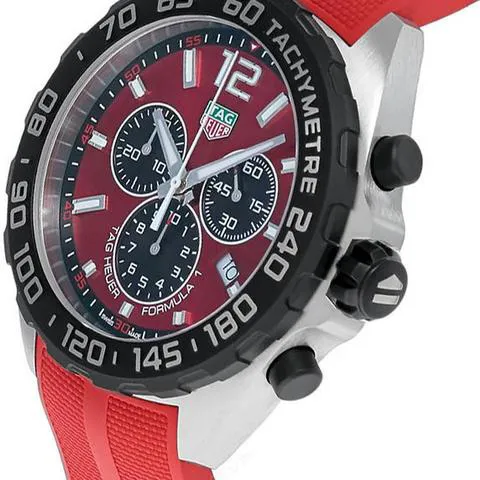 TAG Heuer Formula 1 CAZ101AN.FT8055 43mm Stainless steel Red 1